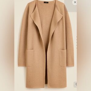 Juliette collarless sweater-blazer